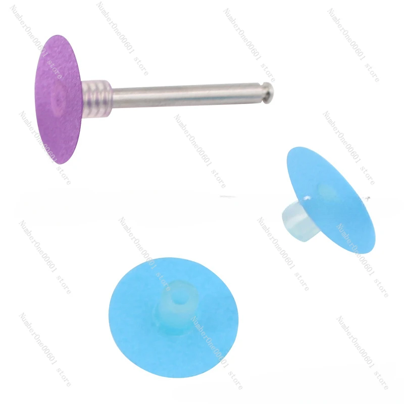 Dental Dental Polishing Discs Polishing Wheel 40 Pieces Coloured Polishing Discs