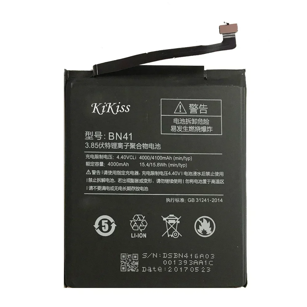 BN41 BN43 Battery for Xiao Mi Red Mi Note 4X Pro 4G+64G 3G+32G/Note 4 Global Version Snapdragon 625/MTK Helio X20 Battery + Tool