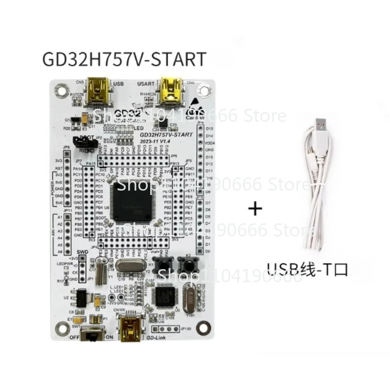 

GD32H757V--START Учебная плата начального уровня