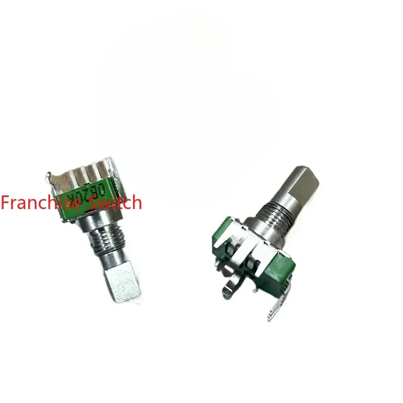 

5PCS 112 Type Vertical Volume Effect Potentiometer 0B20K 4 Feet 360 Degrees, Handle Length 15MM