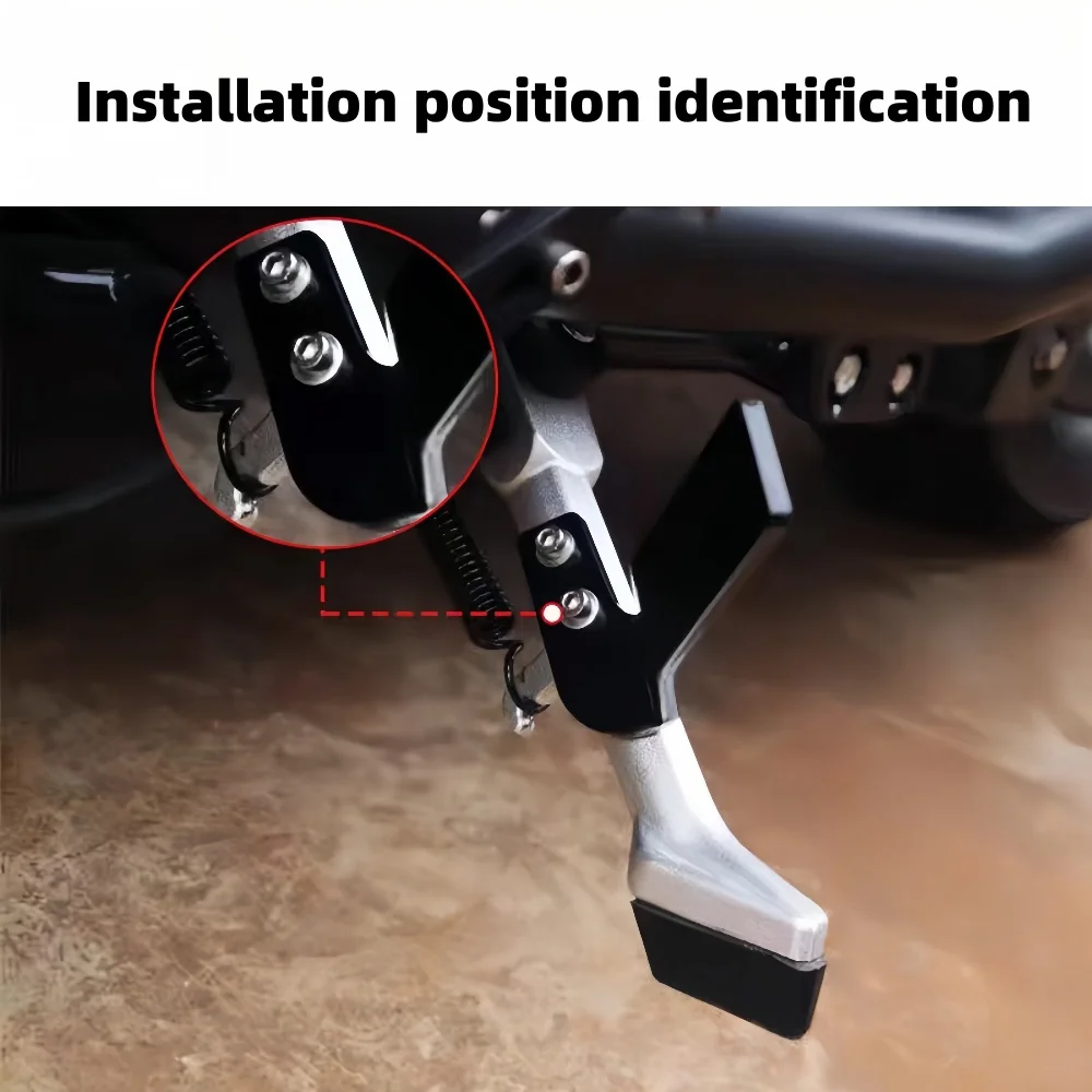 Applicable to Benda Dark Flag 500 modified extended side kick, Jinjila 450 extended support frame supports extension rod