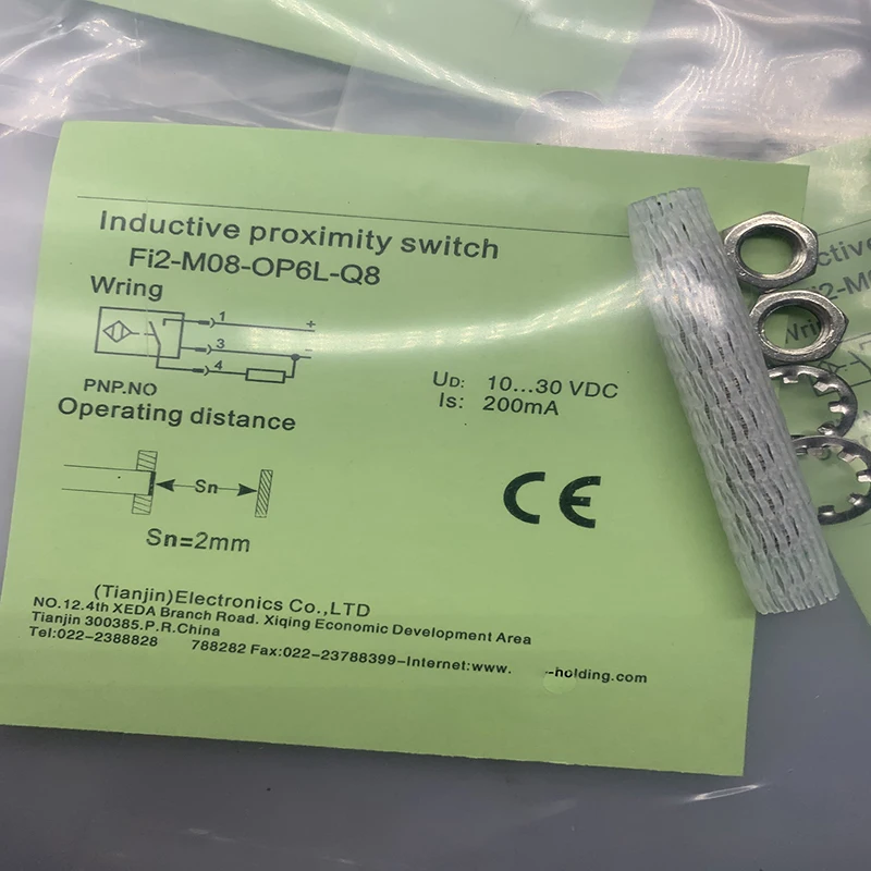 

New Proximity Switch Sensor in Stock FI2-M08-OP6L-Q8/NI3F FI2-G08-OP6L-Q8 NI3F/FI2F-M08-CP6L-Q8 One-year Warranty