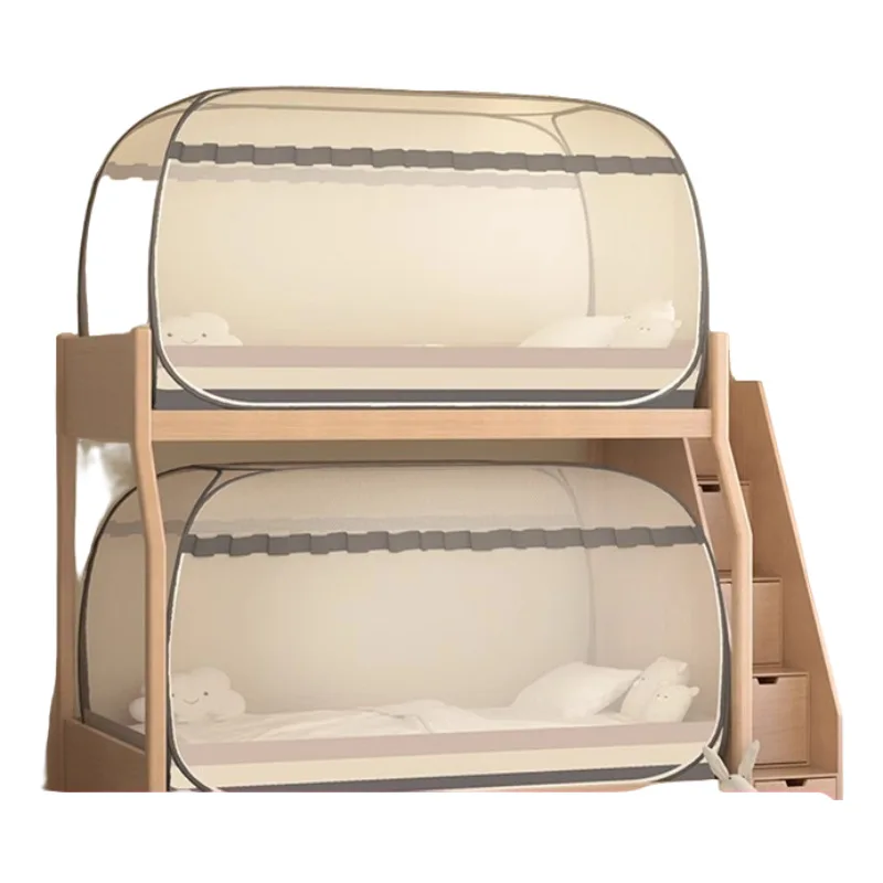 

2025 складная москитная сетка, студенческое общежитие, интегрированная односпальная кровать для матери и ребенка