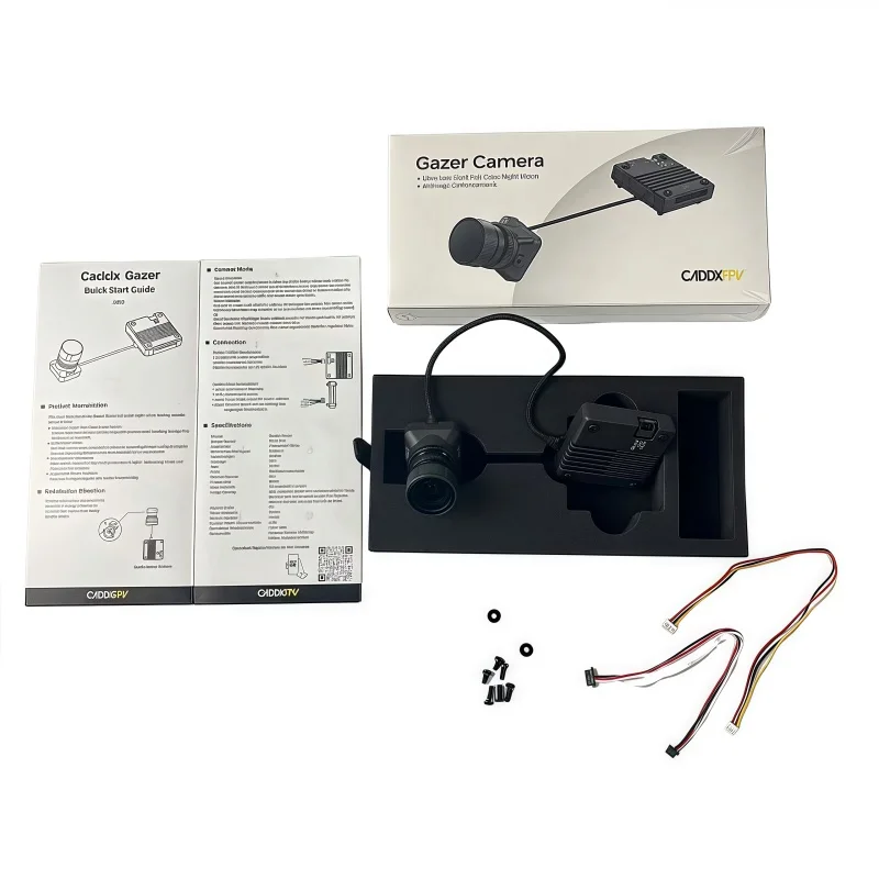 

Gazer Camera simulates night vision black and white without light FPV supporting WDR Full-color fpv camera for RC FPV Drone
