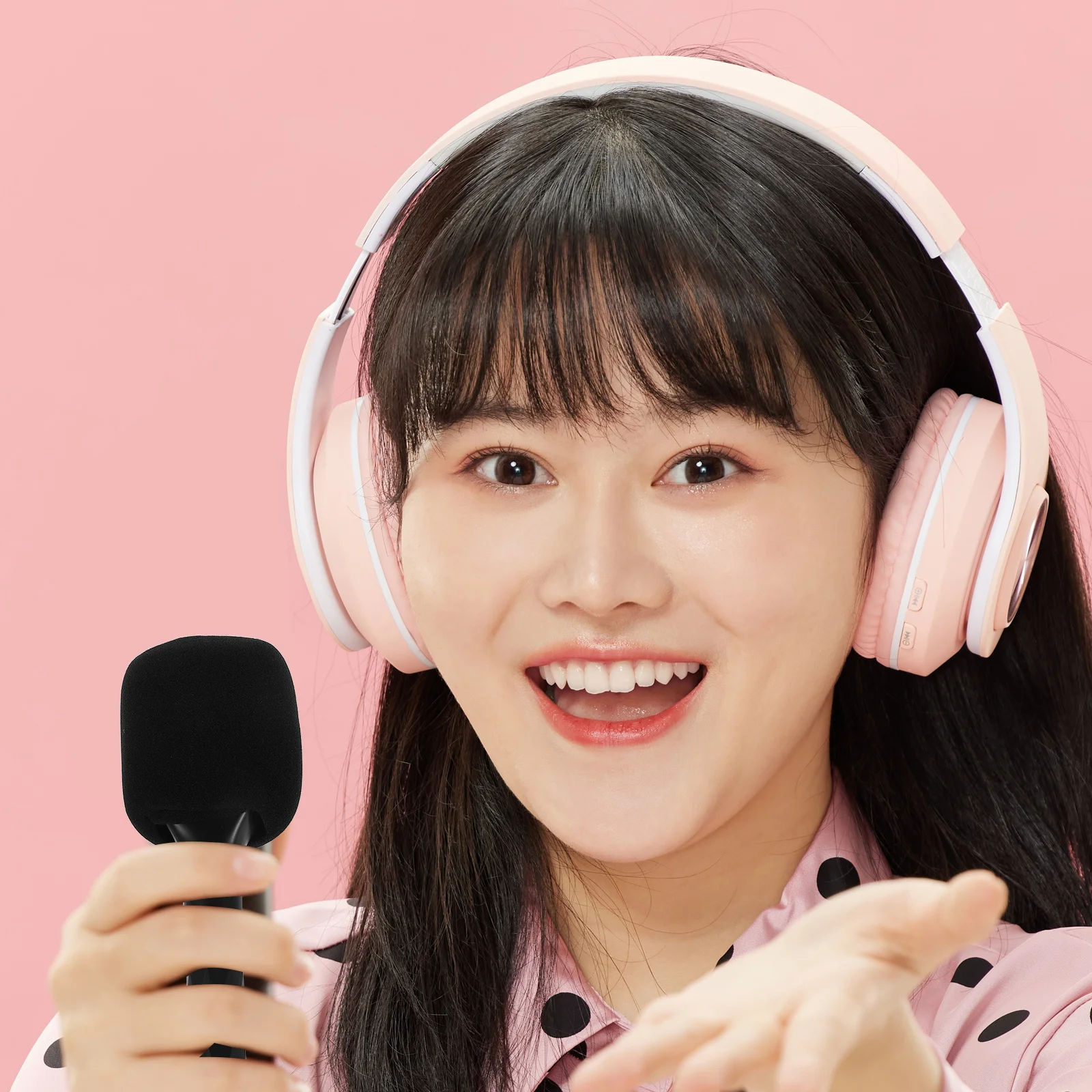 

Handheld Microphone Adapter Portable Mic Handle for Professional Interviews Outdoor Reporting Conference Karaoke Microphone