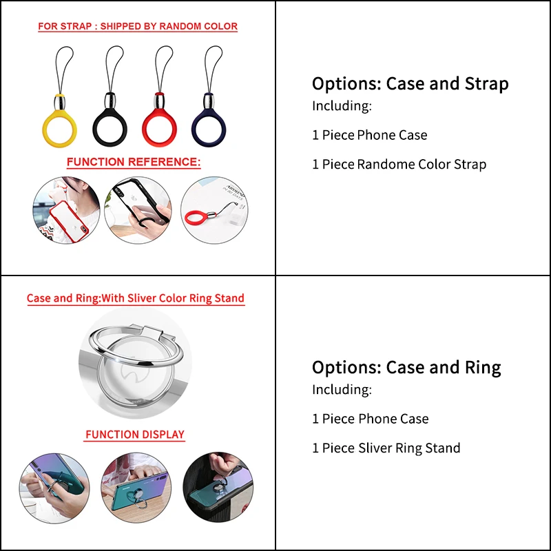 Xundd Für Nubia Red Magic 8 Pro 8 Pro + 8S 9 Pro Plus Fall, Airbag Stoßfest Shell, Kamera Schutz Zurück Transparente Abdeckung Funda