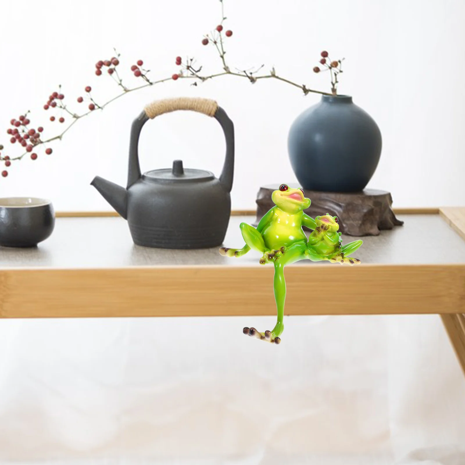 

Garden Frog Resin Statue Lifelike Outdoor Decor Small Frog Craft for Yard Garden Decoration Resin Animal Decoration