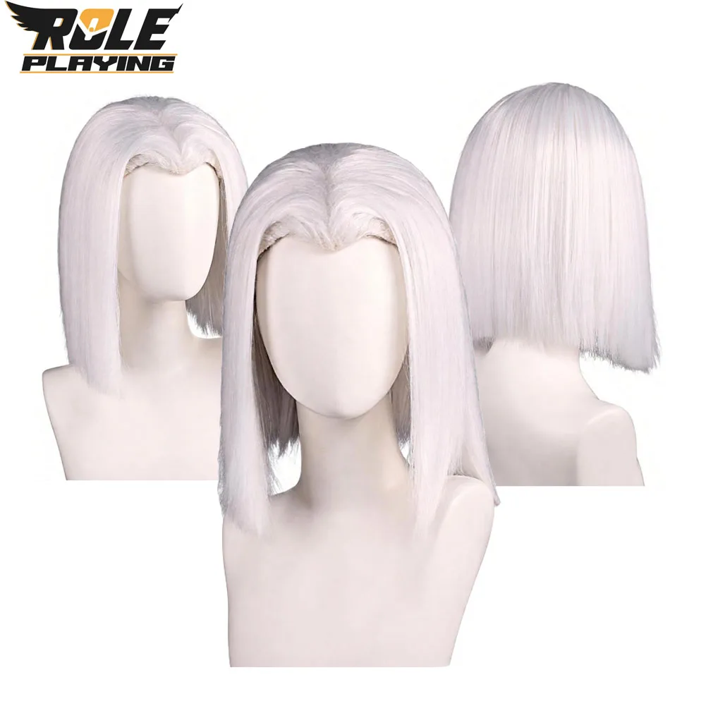 

Lute Косплей Белый Парик Волосы Мультфильм Аниме Ад Отель Ролевая Игра Головной Убор Костюм Аксессуары для Мужчин Женщин Опора Хэллоуин Карнавал