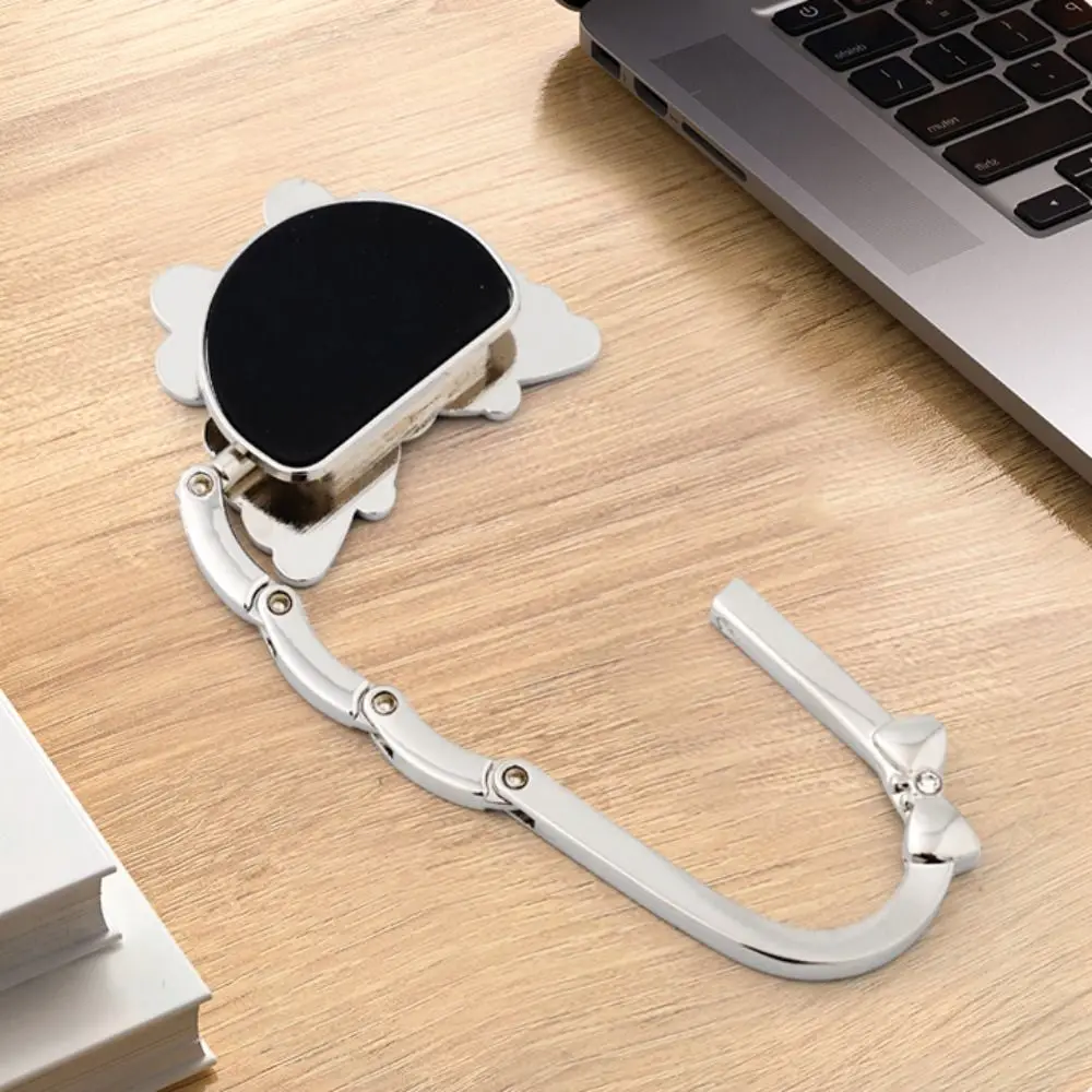 Fashion Butterfly Handbag Hook for Women Portable Creative Table Hanger Foldable Durable Bag Hanger for Table