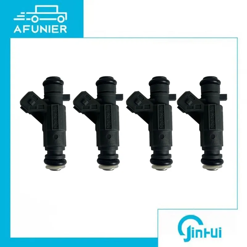 

4Pcs Fuel Injector Nozzle For Dong Feng XiaoKang V27 OE No.:0280156389