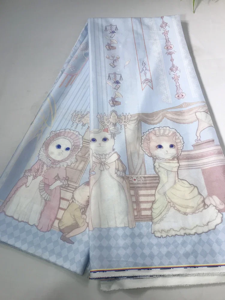 Chiffon Fabric Lolita Dress Home Decoration Designer Wholesale Cloth Diy Apaprel Sewing Fabric Meters Material