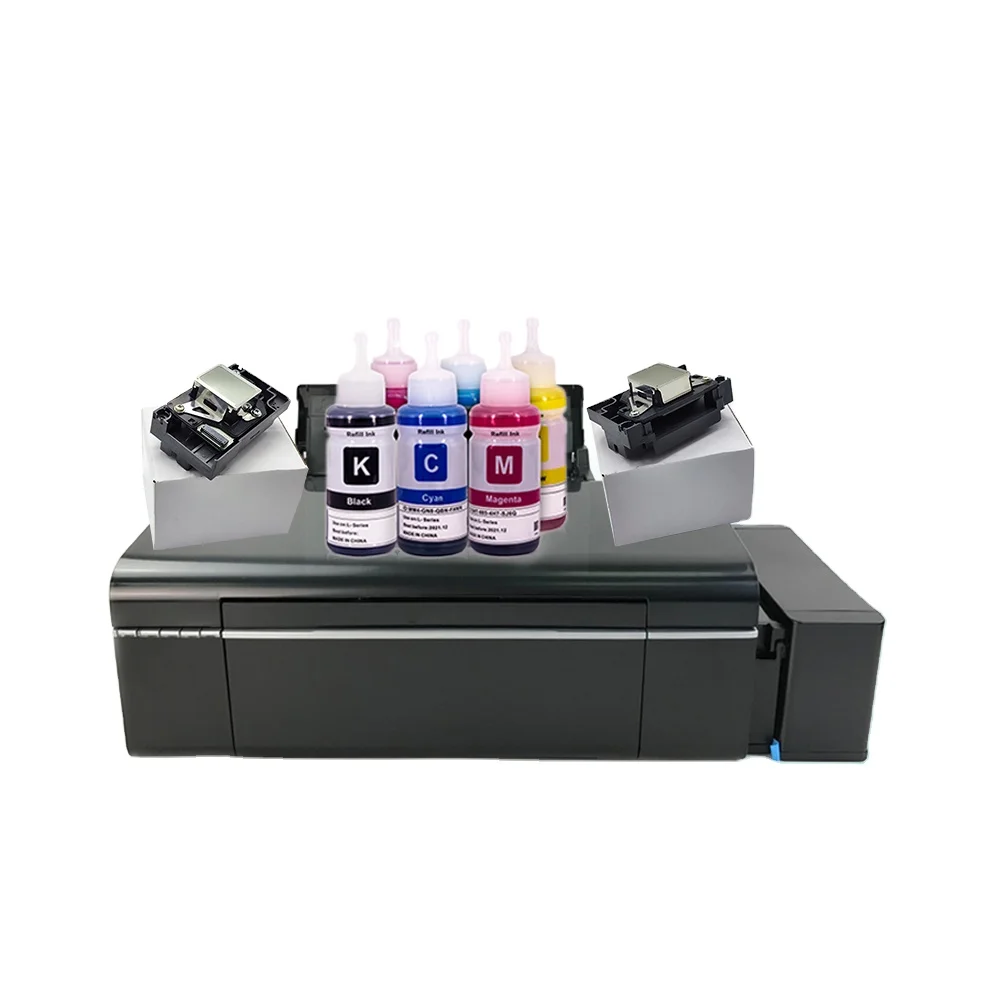 

90%New or New Color Automatic Desktop Id Card UVinkjet DTF Printer L805 Cd Dvd Printer A4 SublimationDigital Print Eps