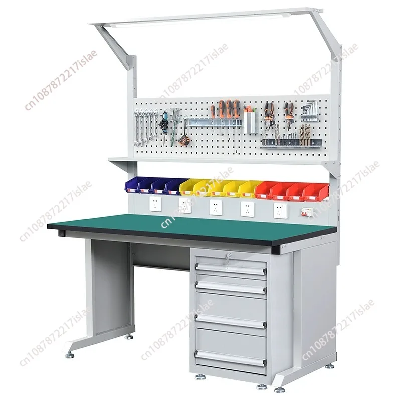 

New Industrial Adjustable Table Anti Static Production Line Lab Electronic Esd Workbenches