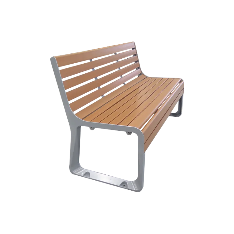 

Public Outdoor Furniture Commercial Water-proof Ergonomic Easy-to-clean Sturdy Durable Powder-coated Bench Outdoor Bench