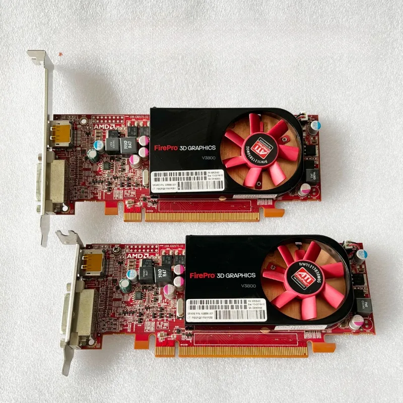 ATI FirePro V3800 512M graphics card professional graphics PCI-E bright machine knife card 2K