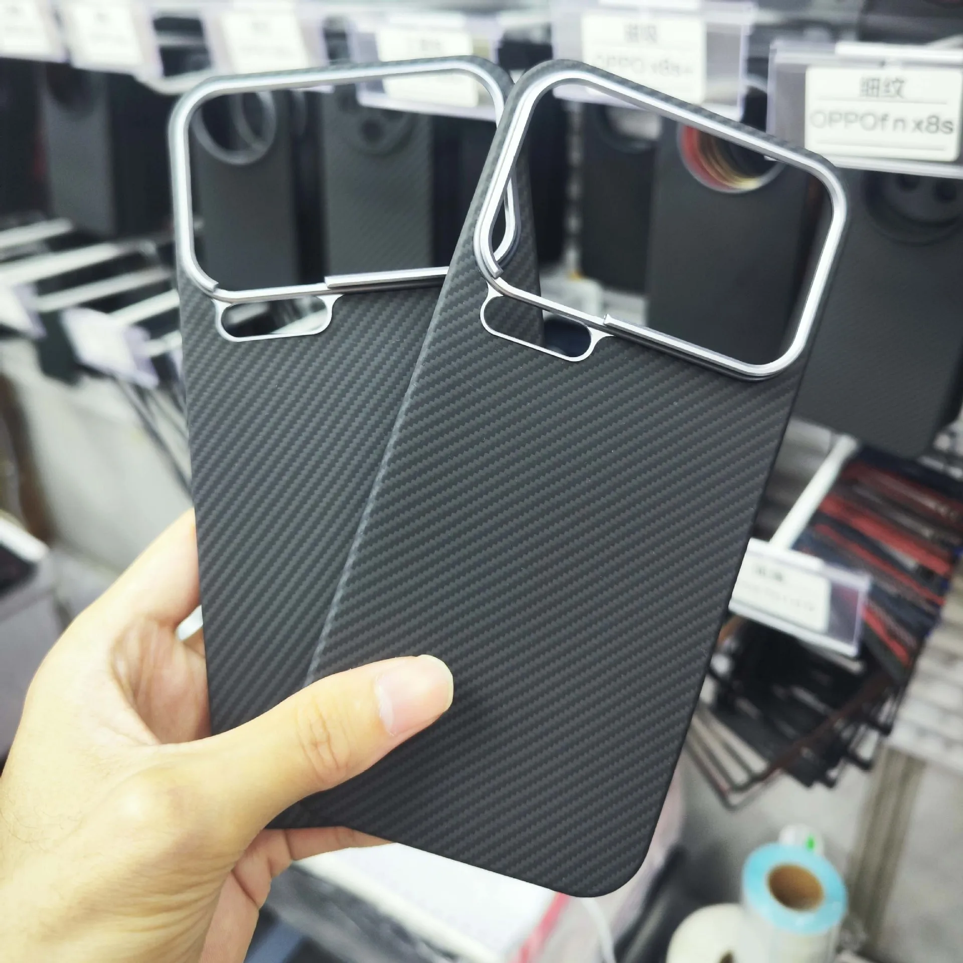 حافظة مغناطيسية من ألياف الكربون لهاتف Xiaomi 17 Pro Max Mi 17 17Pro 5G غطاء هاتف أراميد ممتص للصدمات لهاتف Xiaomi 17 Pro Shell