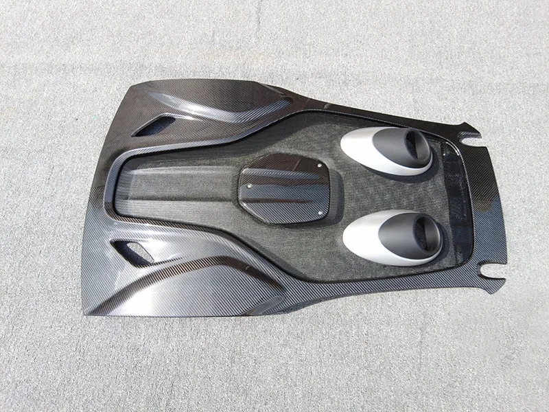 High Quality Upgraded Dry Carbon Fiber Body Kit 570S 540C 600LT Trunk Lid Hood  P1 Cover for Mclaren
