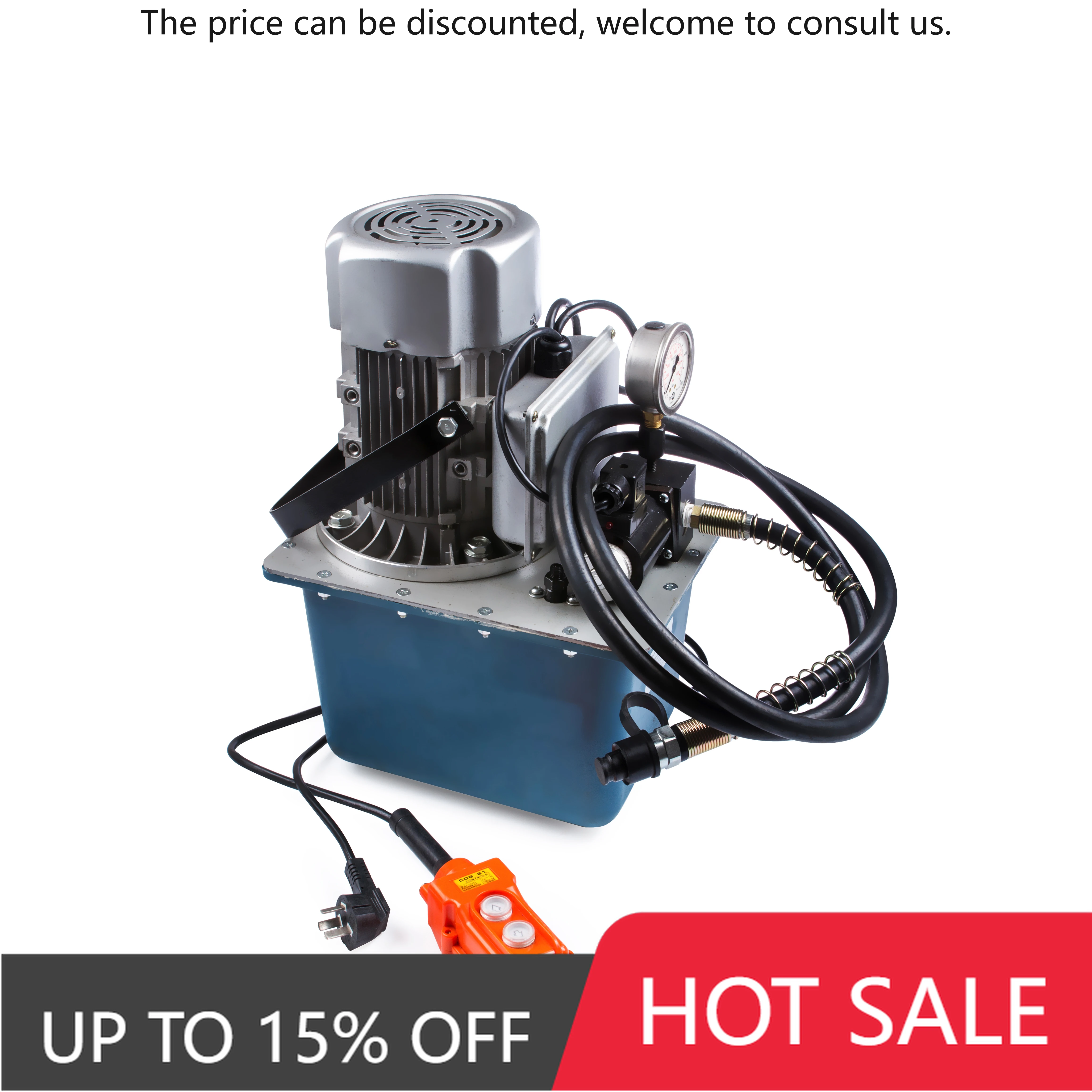 

REP-1 China 700bar 5L Portable Small AC220V RC Electric Hydraulic Pump