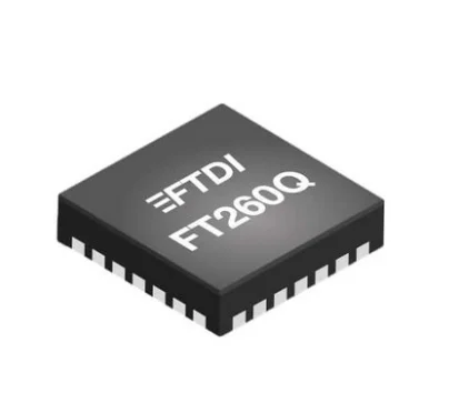 1 PCS/LOTE FT260Q-T FT260Q-R FT260Q FT260 WQFN-28 100% Baru dan Asli