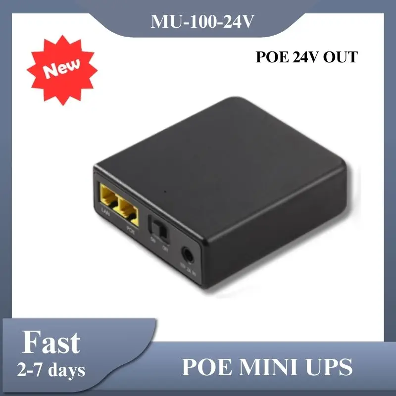 

PoE switches PoE extender POE 24V IP camera outdoor POE Power Supply with battery UPS Backup Power Supply for WiFi Router