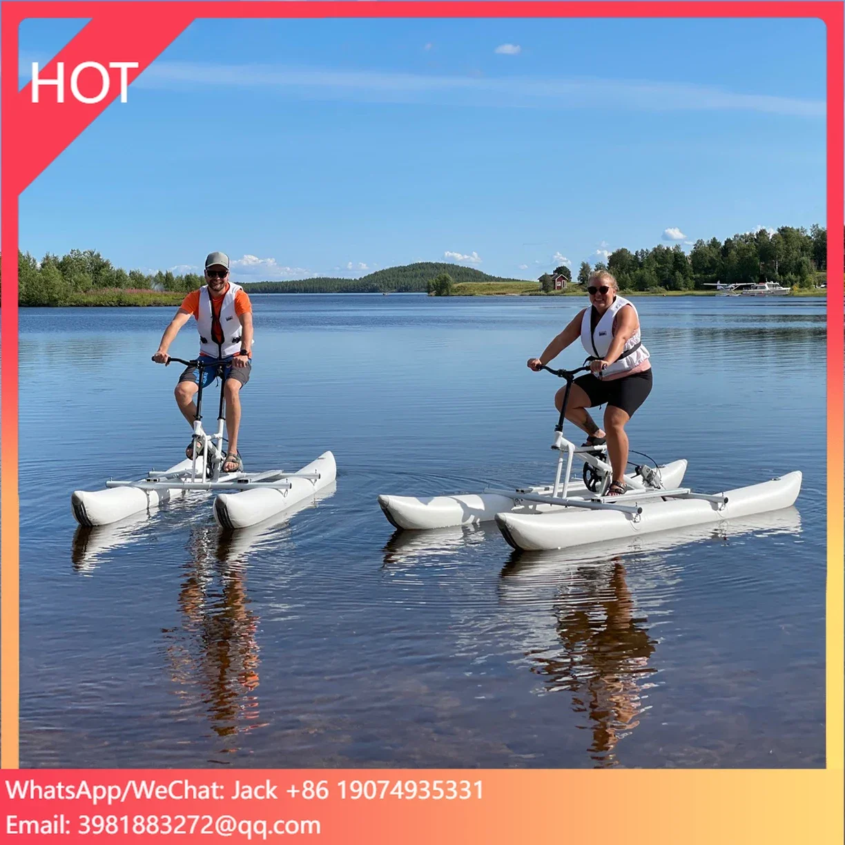 

Stock In Eu/Us/Ru/AU Warehouse FAVORITE New Collection Pontoons Hydrofoil Water Pedal Bike Boats Inflatable Prices For Sale