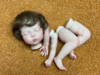 12 Inch Lifelike Bebe Reborn Doll Kits 3D Painted Newborn Baby Doll  Unassembly Bebe Reborn Doll