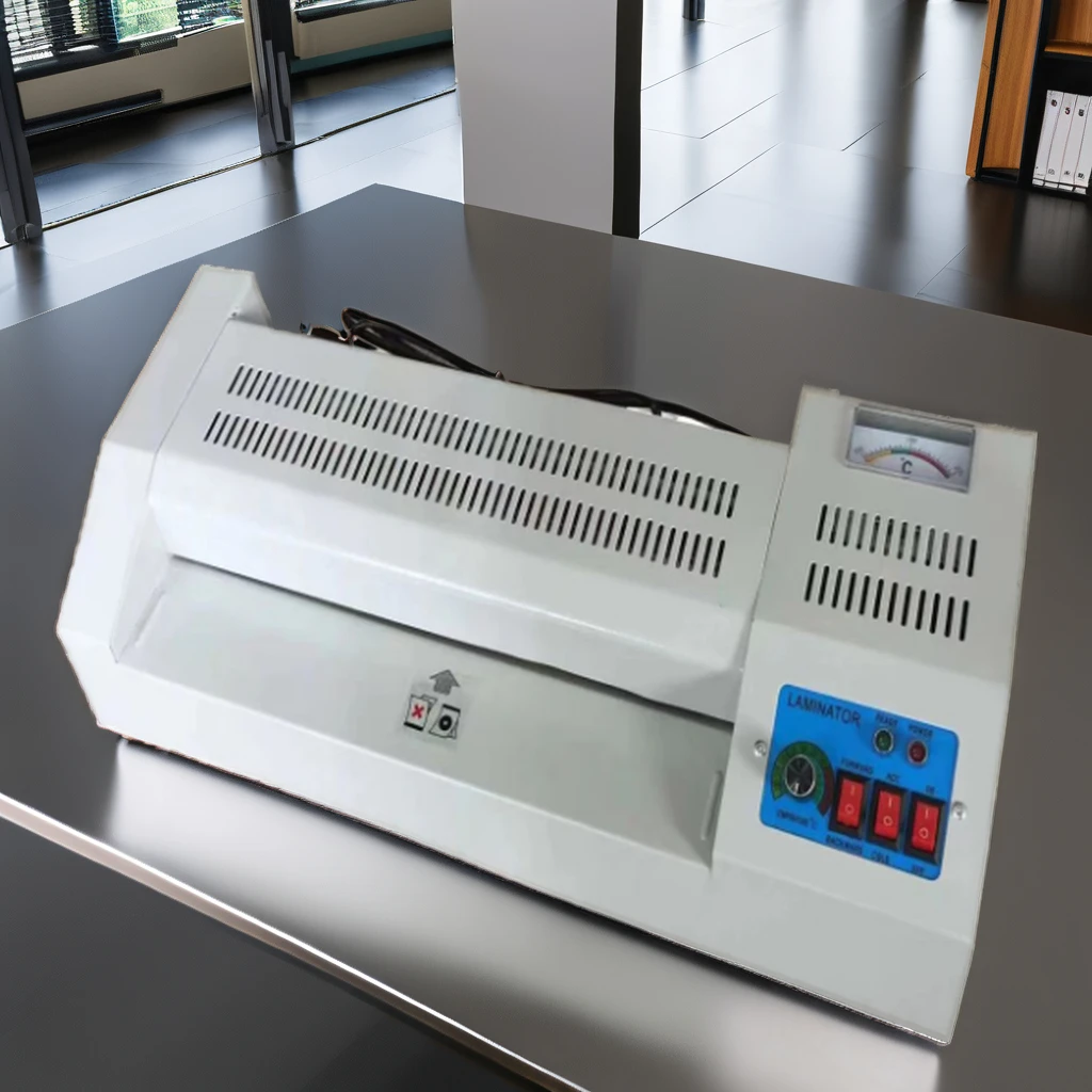 A3 Pouch Laminator for School and Office Use Handles Cold and Hot Photo A4 A5 A6 Paper Sizes  Laminating Machine