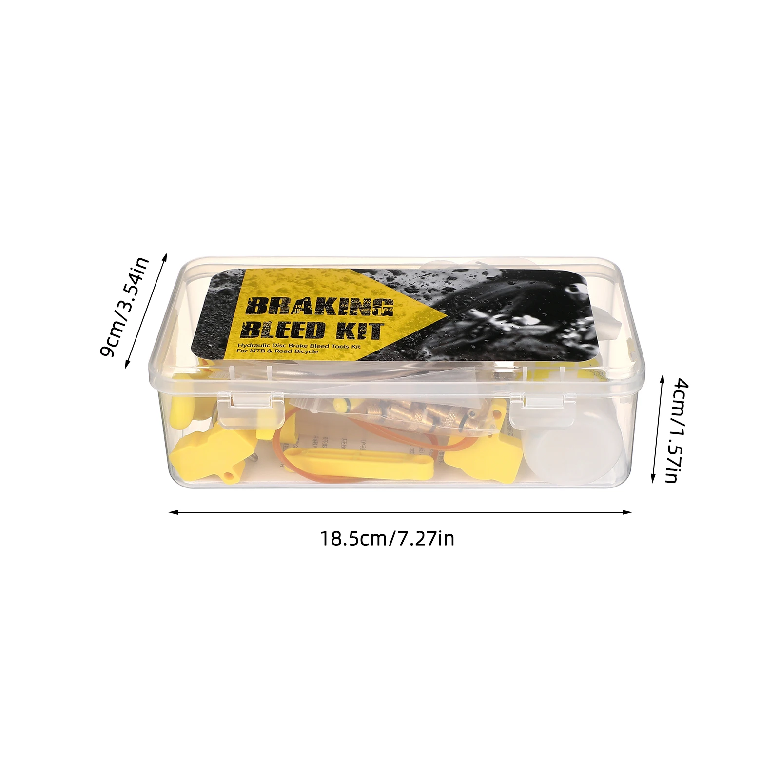 

Hydraulic Disc Oil Bleed Kit Mountain Bike Brake Bleed Tools Repair Set Multi Purpose Oiler Compatible With Mineral Oil