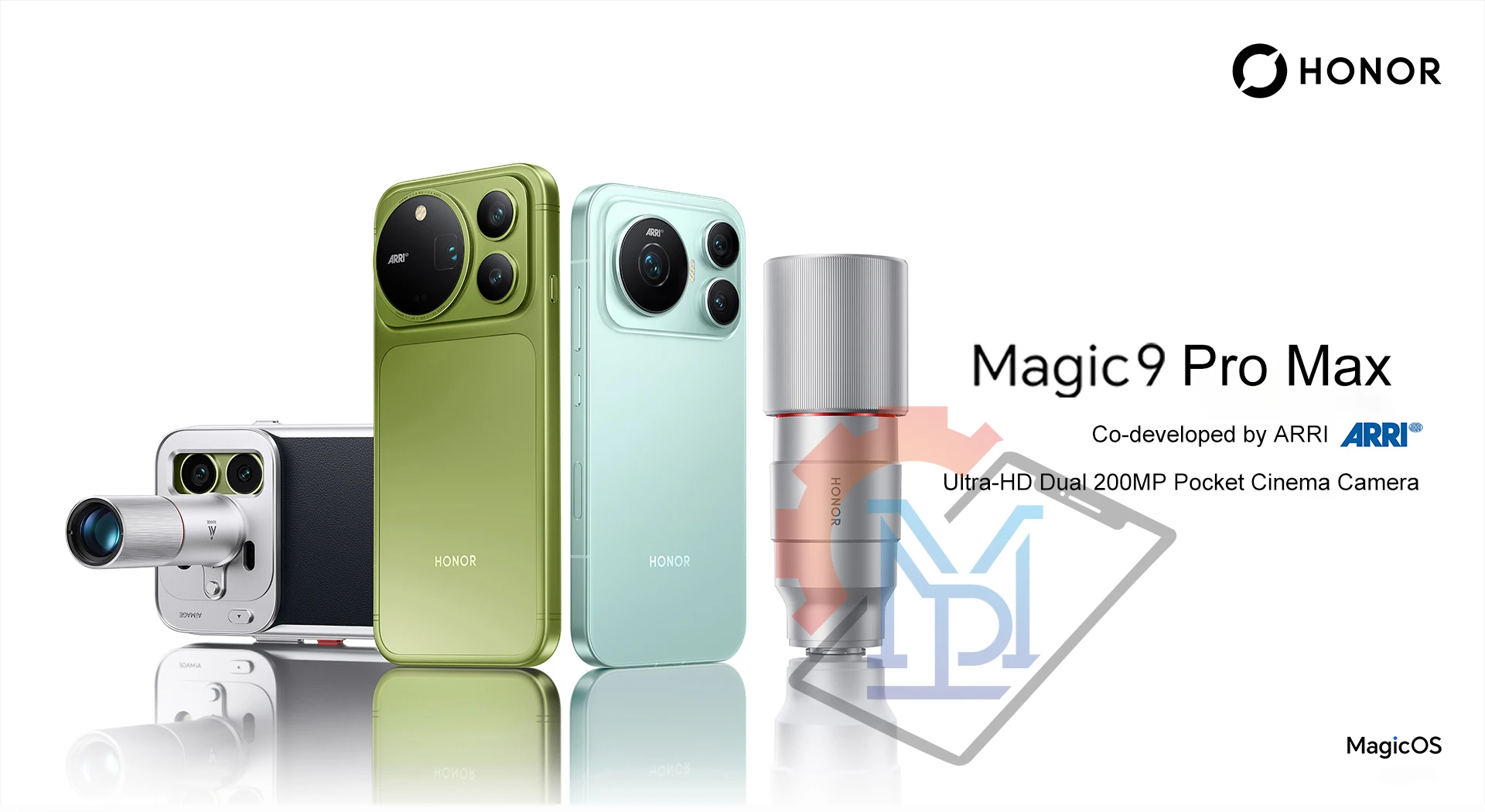 Original HONOR Magic 9 Pro Max 5G Mobile Phone 6.8" Screen Snapdragon 8 Elite Extreme Gen 6 Cam 200MP Battery 8800mAh Samrtphone