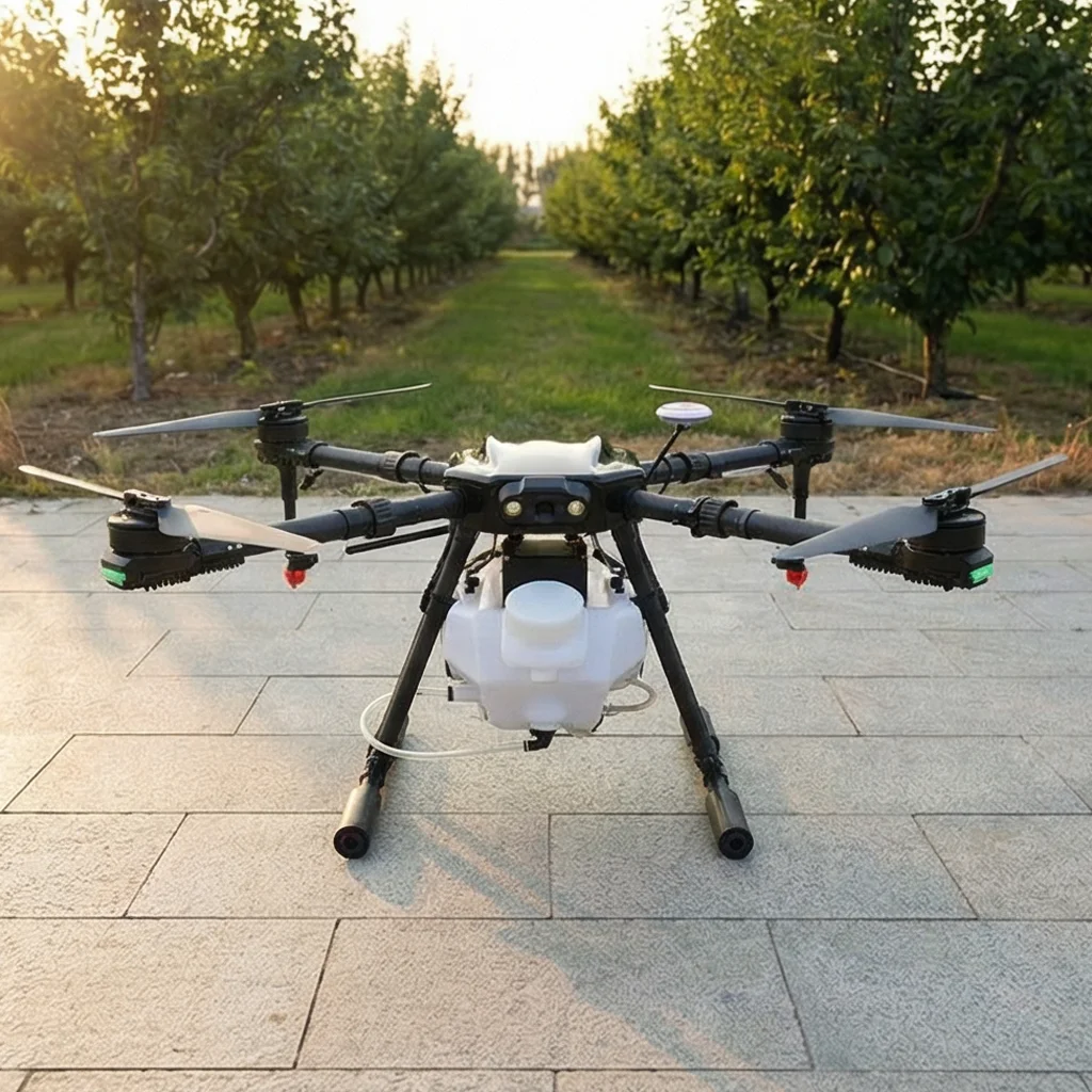 NGST-406S Small Agricultural UAV 6L Four-Axis Carbon Fiber Frame X6 Plus Power Package Remote Control Plant Protection Machine