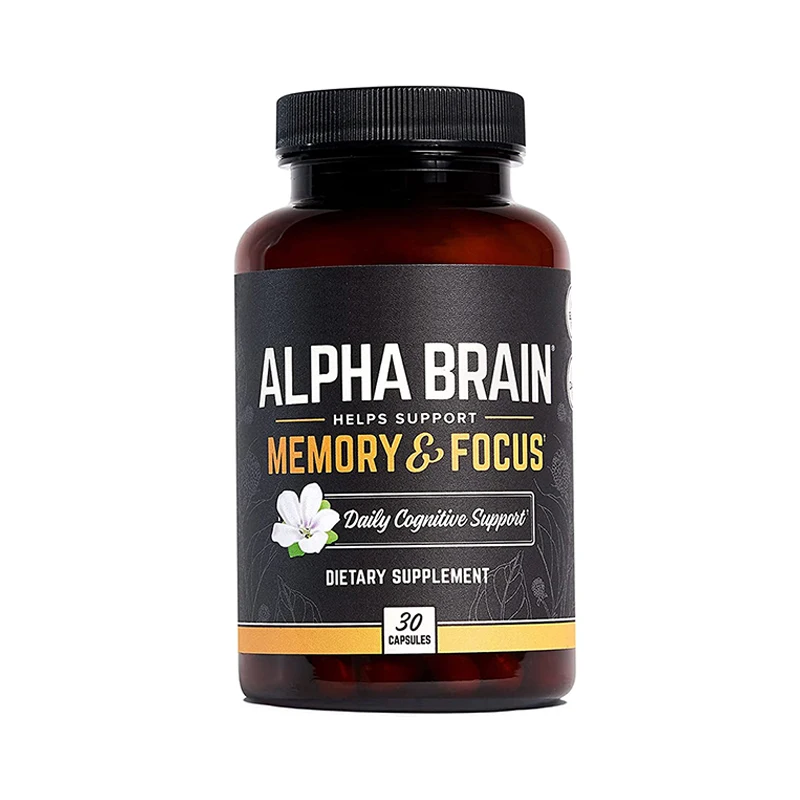 1 Bottle 30 Pills Alpha GPC Intelligence Capsule Promotes Brain Supplementation Vegetarianism Capsule Health Food