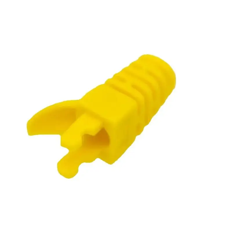 10pcs RJ45 RJ48 Modular Connectors, Colorful Claw Sheath for Secure & Easy Network Installation Factory Wholesale