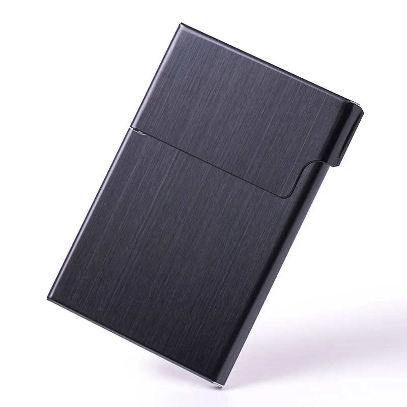 Metal Smoking Accessories Cigarette Case Cigar Storage Box Stainless Steel Multifunction Card Cases Stainless Steel Tobacco Hold