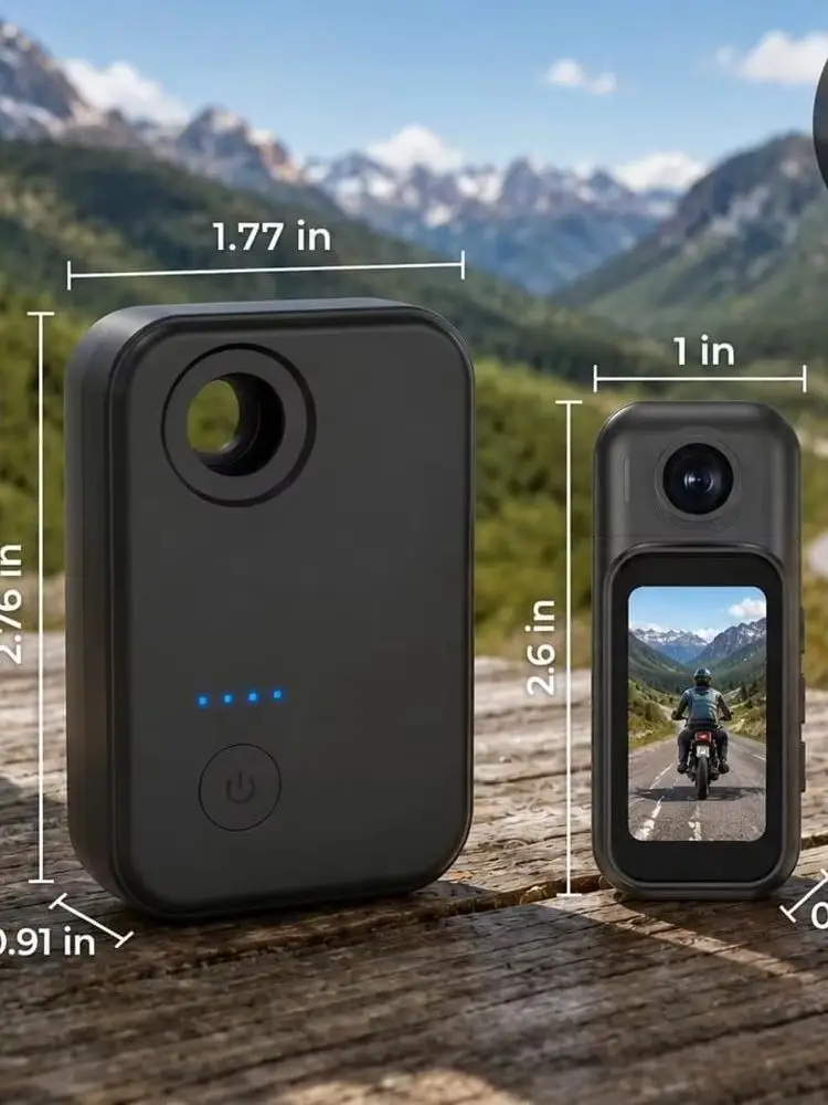AliExpress NONE Sports Camera Thumb POV Camera 4K Mini Camera With Waterproof Case WiFi Portable Body Cam Wearable Action Camera Cycling Travel