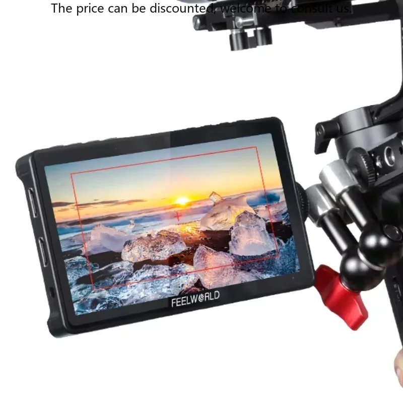 

6 Inch FEELWORLD F5 PRO V4 3D LUT 4K HDMI Input Output Touch Screen Monitor For DSLR Camera Monitor Camera Dslr Field Monitor