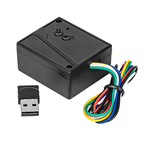 Imagen 2 del producto Receptor de apertura de puerta de garaje, receptor de sistema de automatización de control de acceso para el hogar, dispositivo de apertura de puerto USB con conexión Bluetooth 2,4G