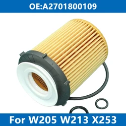 1/6/10PCS Car Oil Filter A2701800109 For Benz W176 W246 W205 W213 A180 B200 C200 E300 CLA GLA GLC GLK M270 M274 Engine
