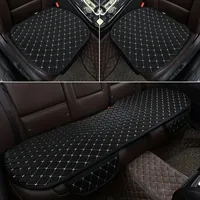 3Pcs Car Seat Cover Universal Car Seat Cushion Breathable Comfortable Car Seat Protector Pad Decoration Interior Accessories