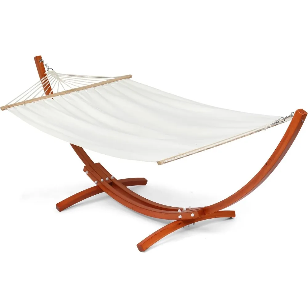 

Hammock Wood Arc Stand with Double Hammock (10.5 ft)