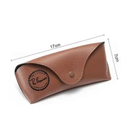 1/2/3/5/10 PCS Leather Soft Eyeglass Case For Men Women Glasses Box Bag Protector Case Accessories 3