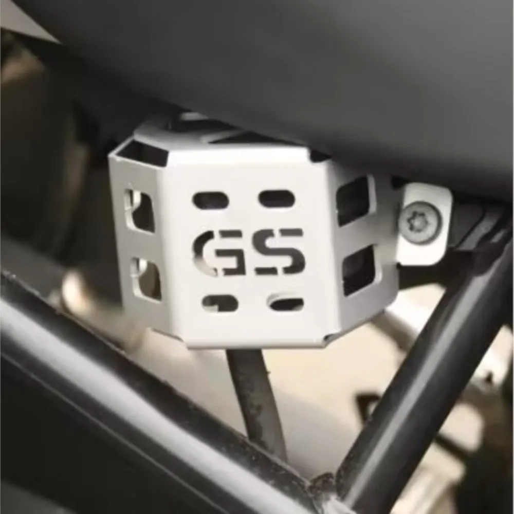 2011 2010 2009 دراجة نارية لسيارات BMW R1200GS R 1200 GS 2004-2012 الجبهة الخلفية سائل الفرامل خزان غطاء حماية مجموعة R1200 GS R 1200GS