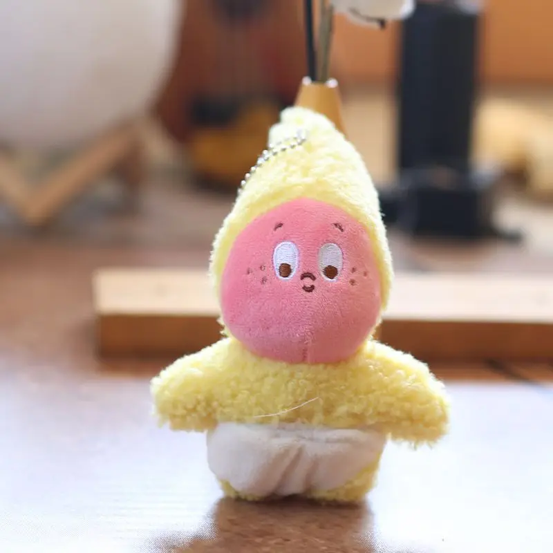 

Twinkle Twinkle Cute Plush Doll Cartoon School Bag Pendant Creative Couple Car Key Chain Animation Peripheral Holiday Gift