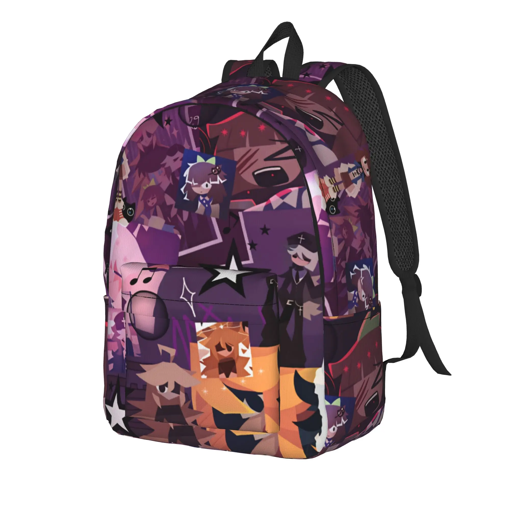 Fundamental Paper Education Anime Backpack Teen  Durable Backpacks Polyester Modern High School Bags Sport Custom Rucksack