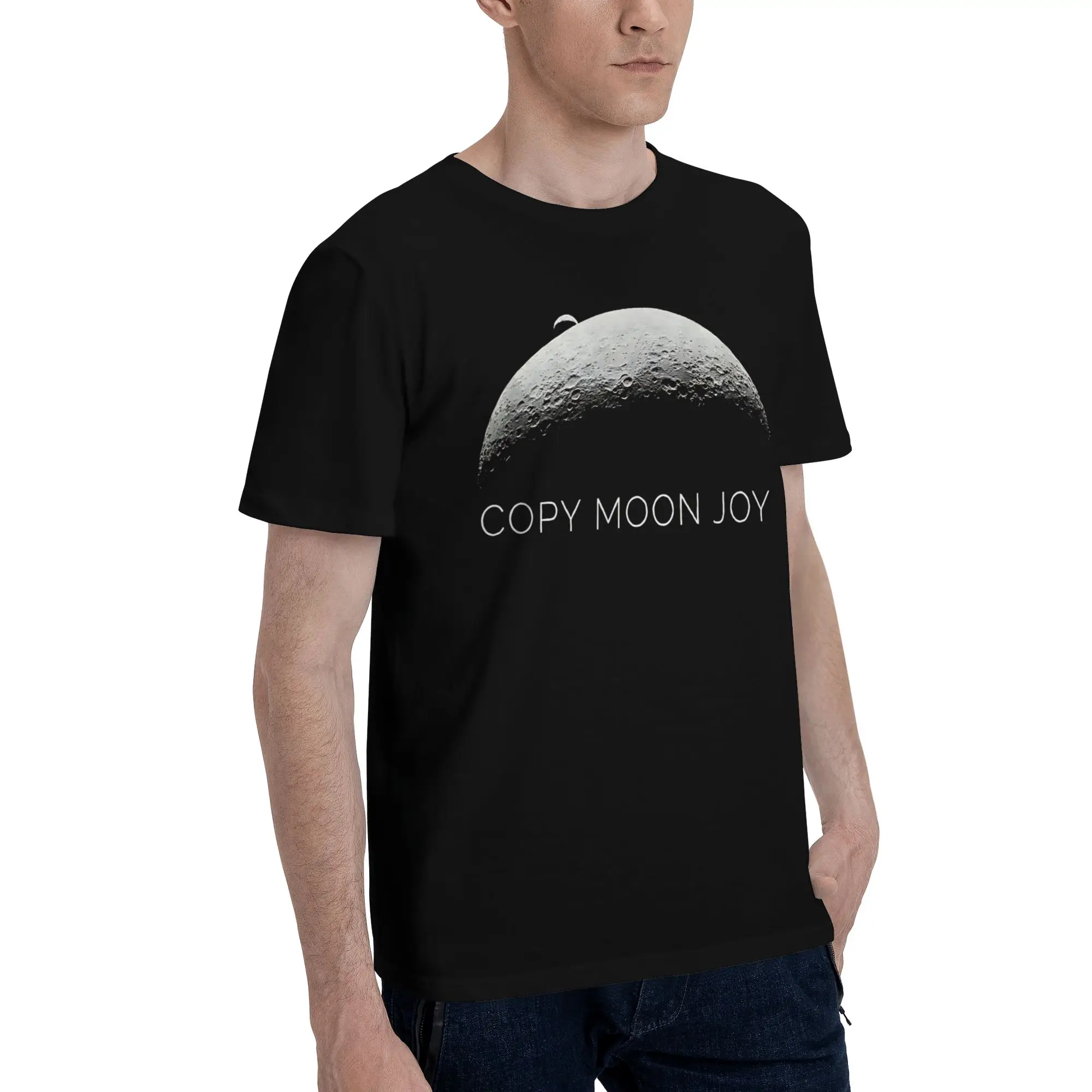 Copy Moon Joy 6 Funny 100% Cotton T-Shirt  Tops Tees For Men