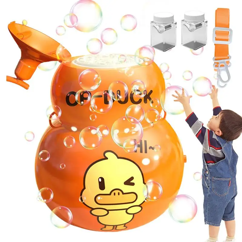 Bubble Maker Cartoon Gourd Light And Sound Musical Bubble Outdoor Toys For Indoor And Outdoor Birthday Party Party Toys