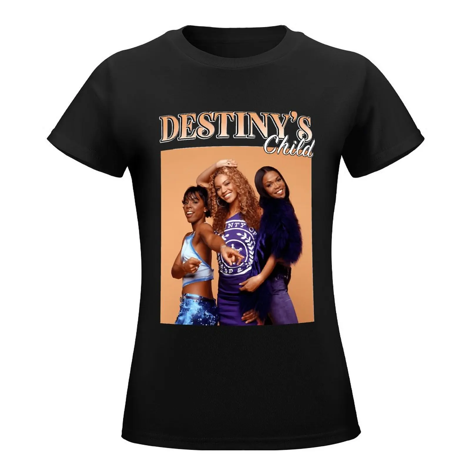 Destinys Child Music Essential T-Shirt Blouse graphics anime clothes new edition t shirts for Women