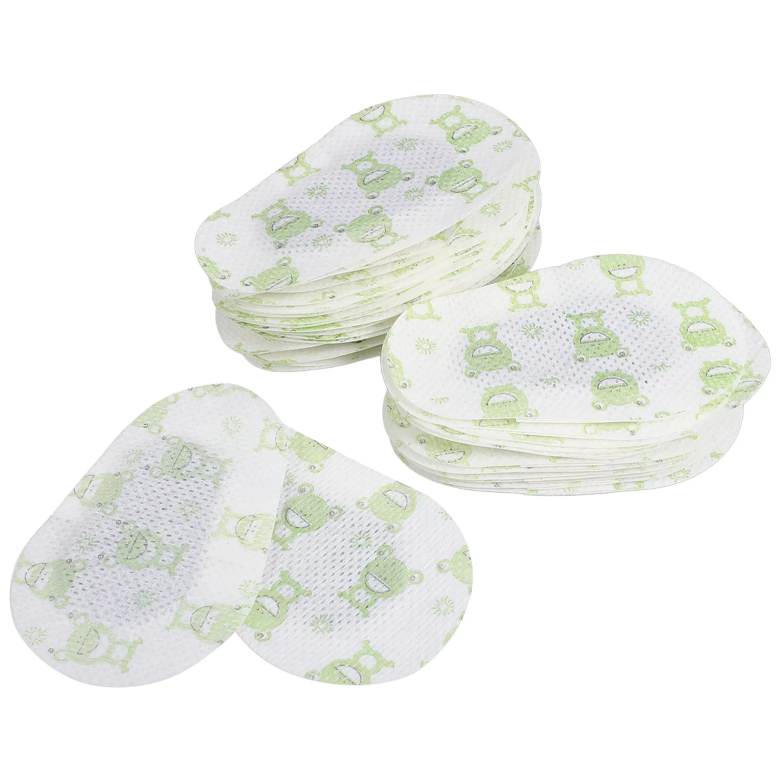 

30 шт. детских мягких патчей для глаз из нетканого материала для тренировки при амблиопии, дышащие накладки для очков