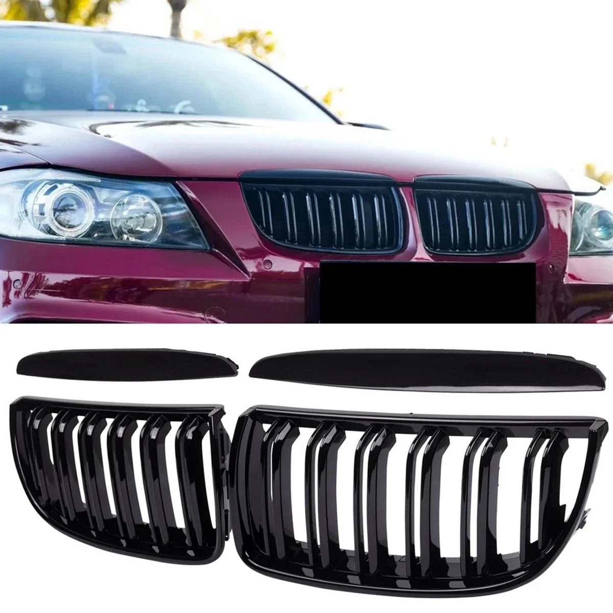 calandre-avant-double-ligne-pour-bmw-e90-e91-2005-2008-325i-328i-328xi-335i-335xi-330i-330xi-berline-station-wagon-4-portes