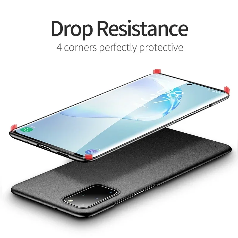 Funda a prueba de golpes para Samsung S20, carcasa de plástico duro, ultradelgada, esmerilada, para Galaxy S20 + Plus Ultra FE 5G