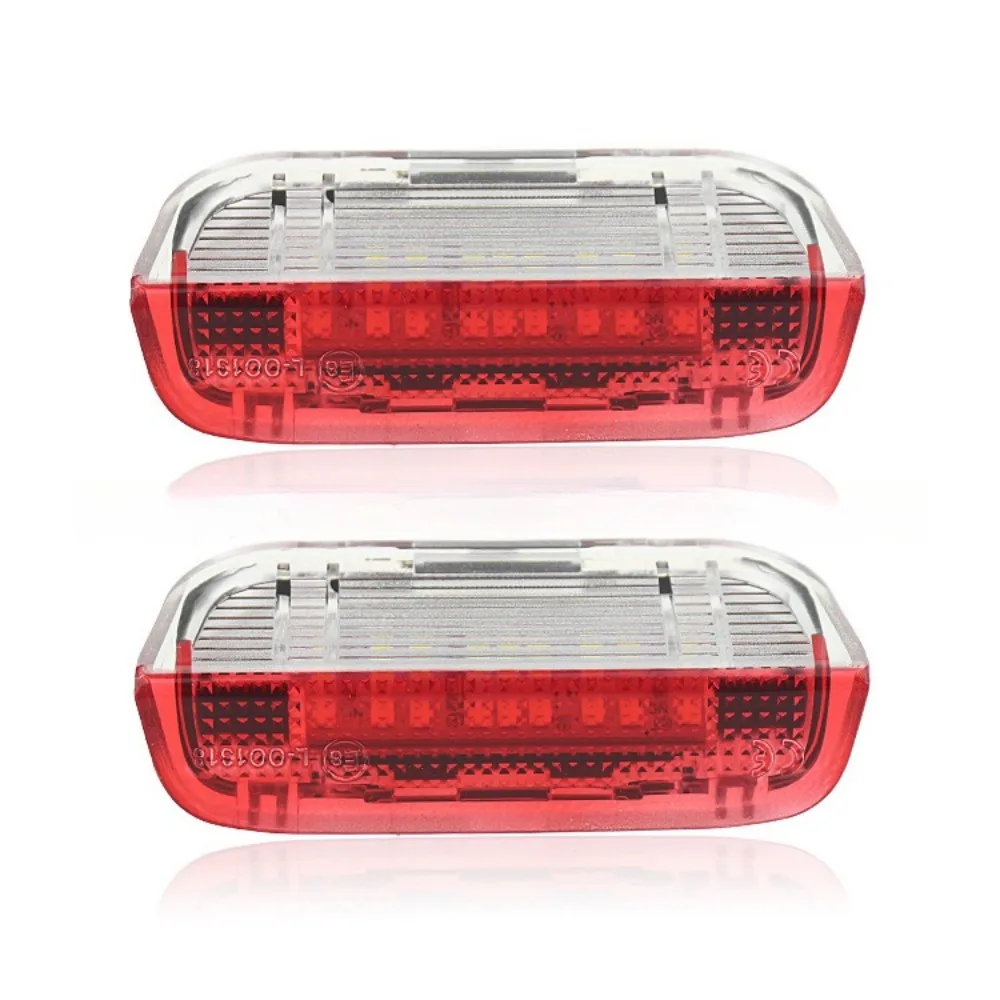 2PCS Suitable for Volkswagen Passat Sagitar Touareg Tiguan Porsche Golf 6 - LED Door Light Volkswagen Welcome Light - Image 6